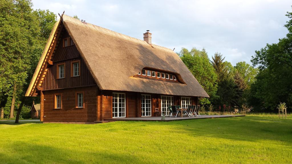 Exklusives Holzhaus Villa Burg  Exteriör bild